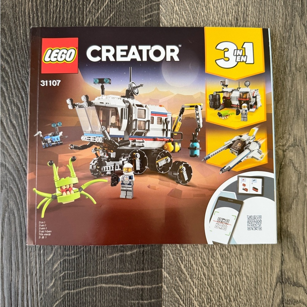 LEGO Creator 3-in-1 Mars Rover Adventure Set